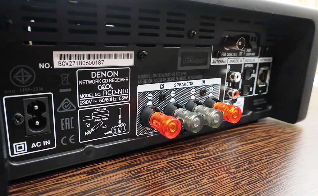 2018 12 21 TST Denon RCD N10 Ceol Polk 8