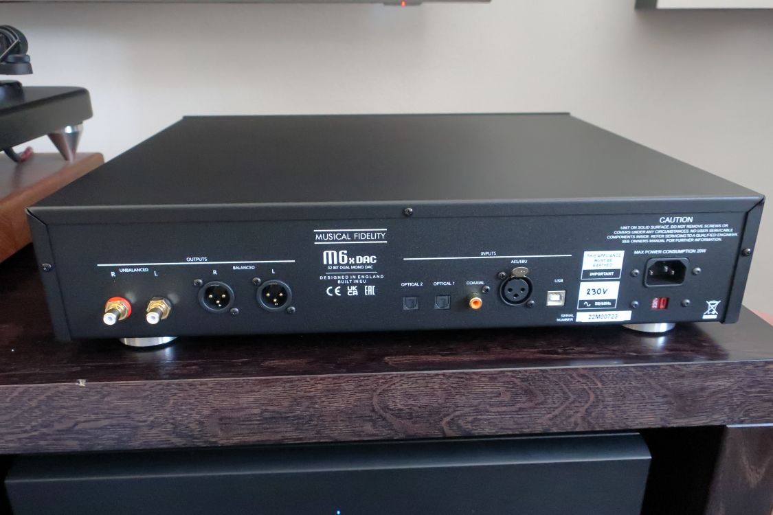 2023 01 30 TST Musical Fidelity M6x DAC 2